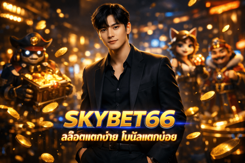 SKYBET66 สล็อตแตกง่าย โบนัสแตกบ่อย มีเกมใหม่ให้เล่นตลอด